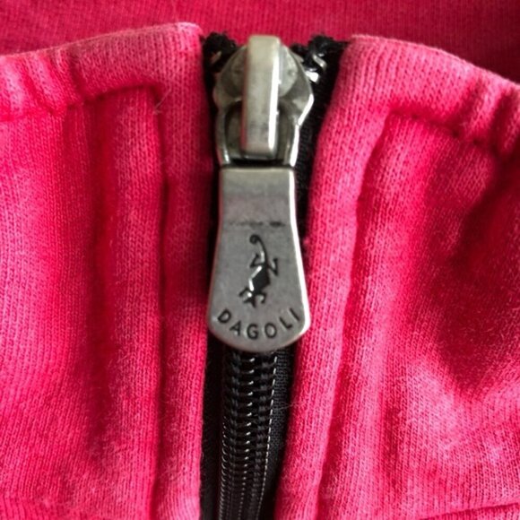 Dagoli Vintage 100% Cotton Quarter Zip Pullover Sun Spirit Canada Logo XL - Picture 12 of 14